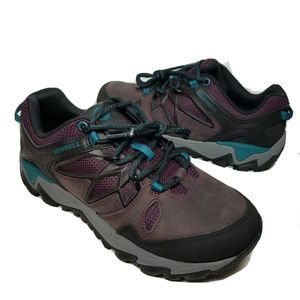 Merrell Women Hiking Shoes All Out Blaze 2 сomfort burgundy mesh Size 6.5 new